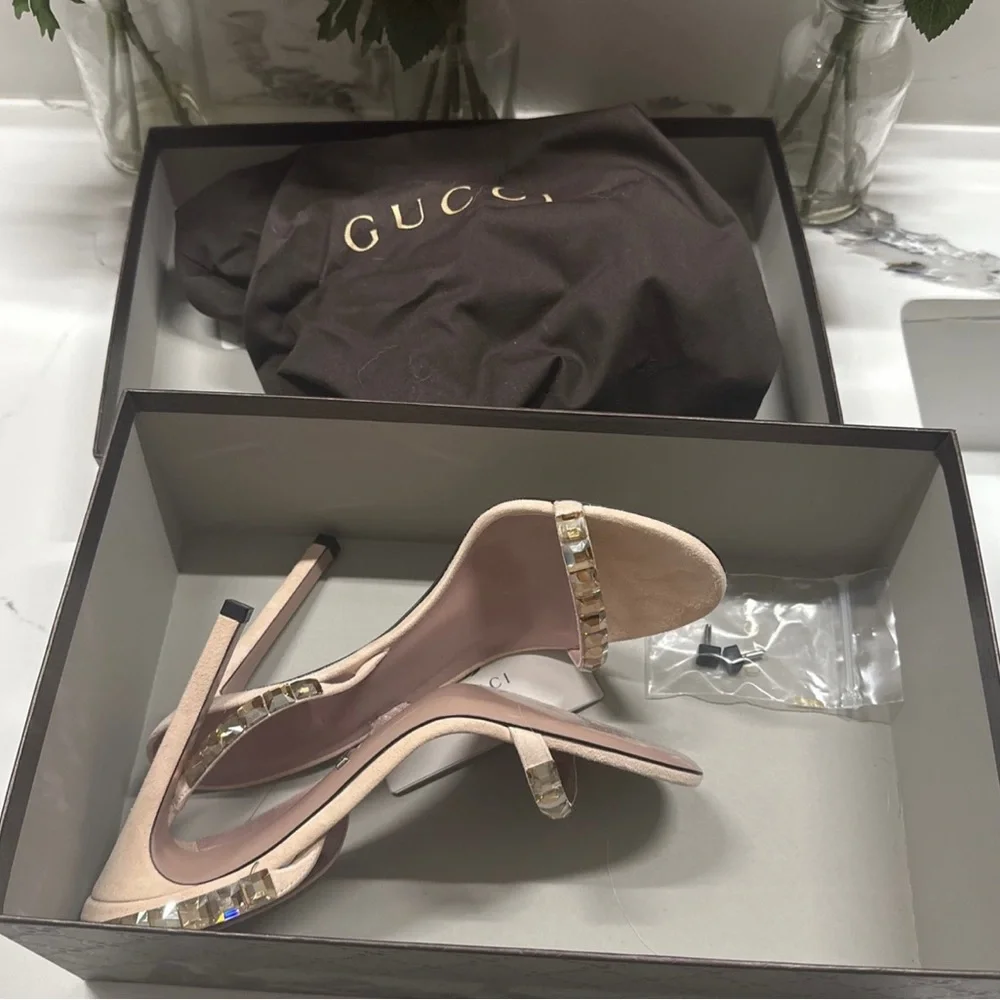 Authentic Gucci Heels Size 38 - Picture 3 of 5